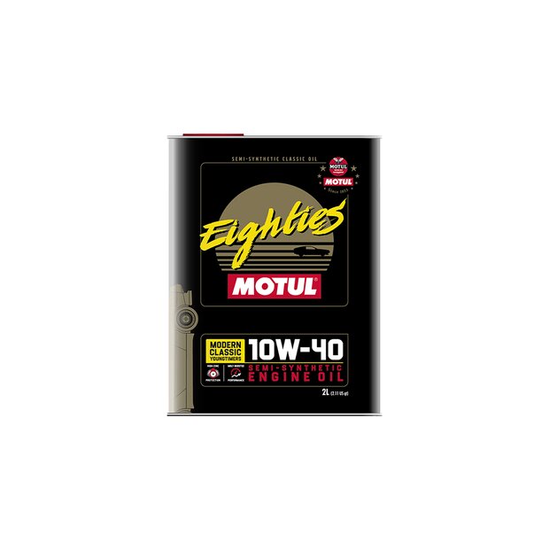 2 Liter Motul Classic Eighties 10W40 for Classic and...