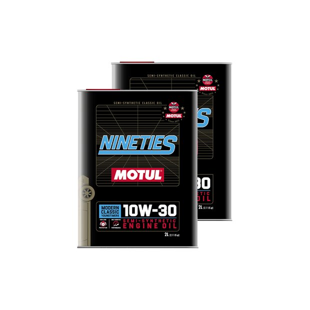 4 Liter Motul Classic Nineties 10W30 Engine Oil for Classic and Youngtimer vehicles