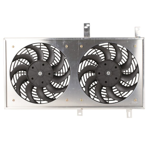 Arlows Aluminium Lfterblech Honda Acura Integra 94 - 97 ( Halterung inkl. Lfter / Befestigung fr SPAL )