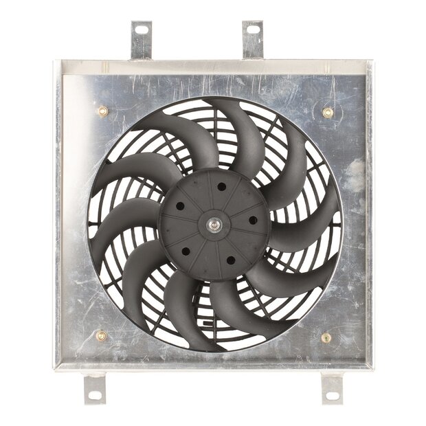 Arlows Aluminium Lfterblech Honda Civic 92-98 ( Halterung inkl. Lfter / Befestigung fr SPAL )