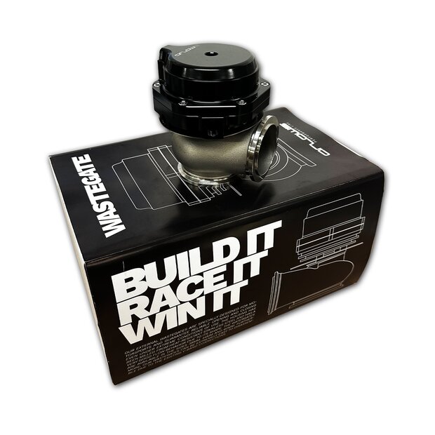 Arlows Performance Line Wastegate 44mm V-Band Schwarz
