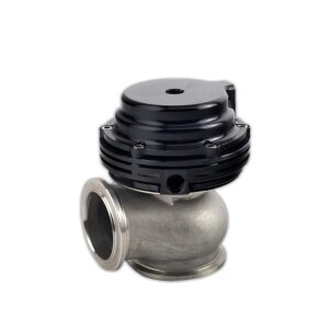 Arlows Performance Line Wastegate 38mm V-Band Schwarz mit Titan Hitzeschutz