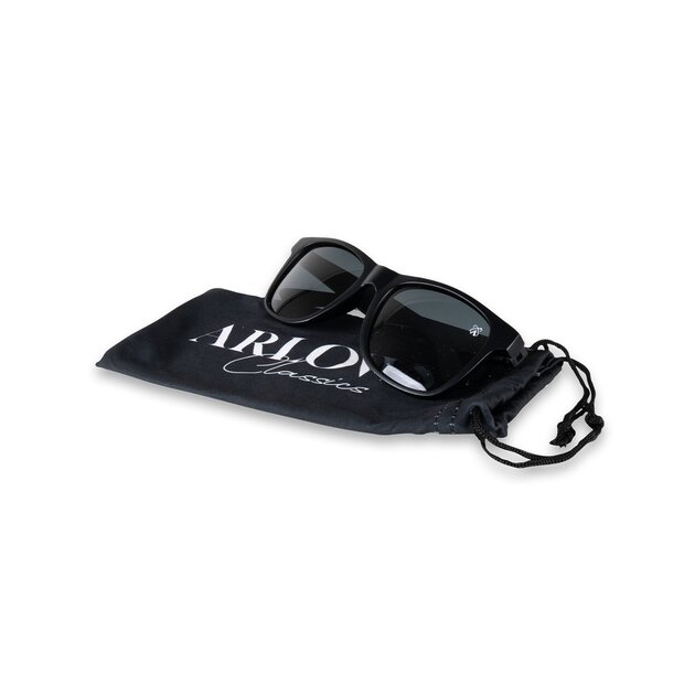Arlows Sunglasses Classics Black (Polarized & CE approved)