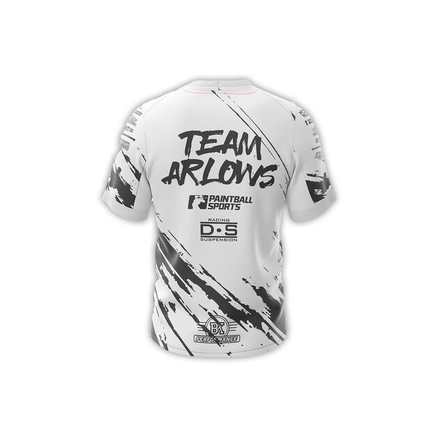 KIDS Arlows Racing Jersey Weiss Kurz