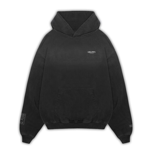 Arlows Classics Hoodie Washed Black