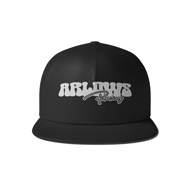 Arlows Snapback Racing Washed Black