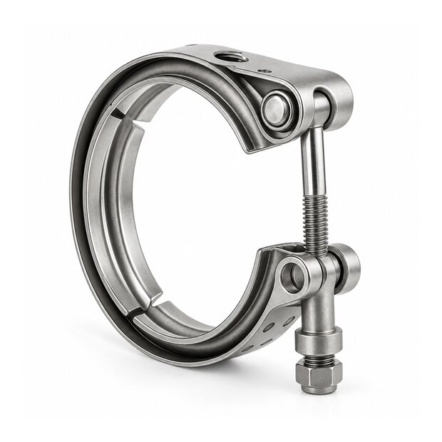Arlows V-Band Set 2 / 50,8mm ( selbstzentrierend, Edelstahl )