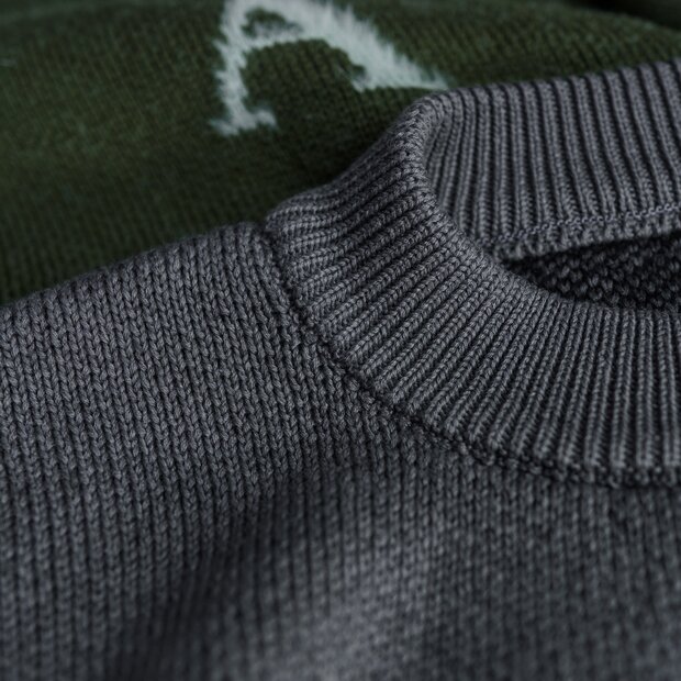 Arlows Heavy Knit Sweater Grey