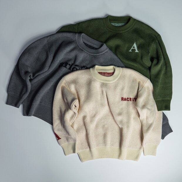 Arlows Heavy Knit Sweater Ivory