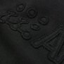 Arlows Destroyed Hoodie BOB Washed Black