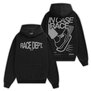Arlows In Case Hoodie Washed Black