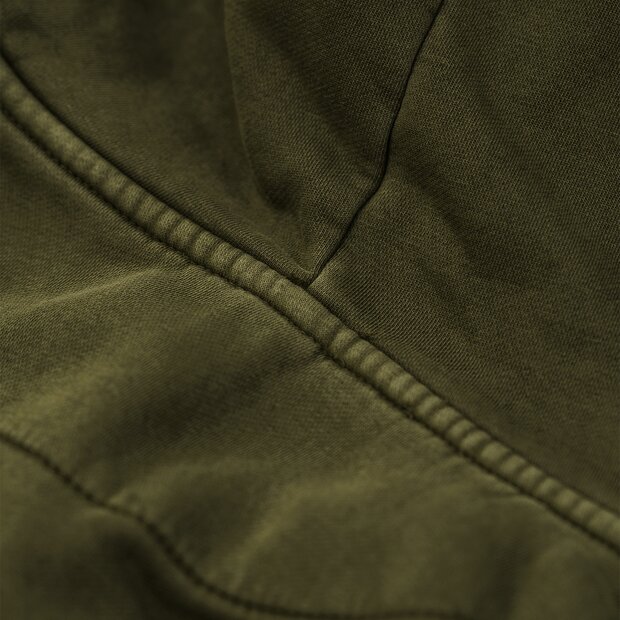 Arlows Pointed Zipper Washed Olive