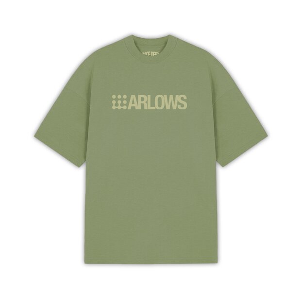 Arlows Pointed T-Shirt Washed Olive
