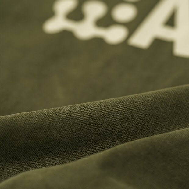 Arlows Pointed T-Shirt Washed Olive
