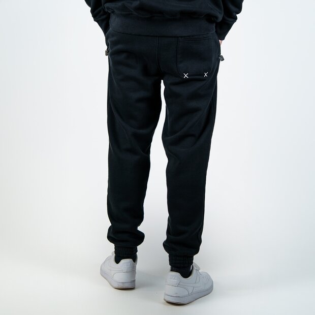 Arlows Pointed Jogger Long Washed Black