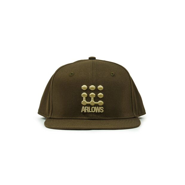 Arlows Snapback Pointed Oliv