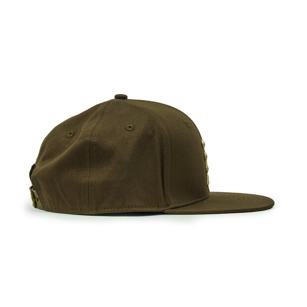 Arlows Snapback Pointed Oliv