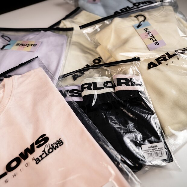 Arlows Classics Boxershorts Pastel 3er Pack