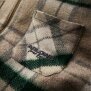 Arlows Classics Flannel Zipper Beige / Gray L