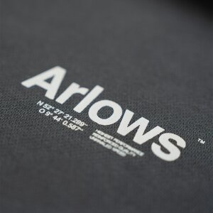 Arlows Sweater "Labeled" Washed Grey