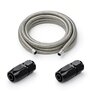 Arlows Stahlflex Schlauchset Dash 16 schwarz, 1 m, 2x gerade