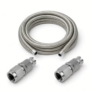 Arlows PTFE Stainless Set Dash 3, PTFE braided hose, 1 m,...